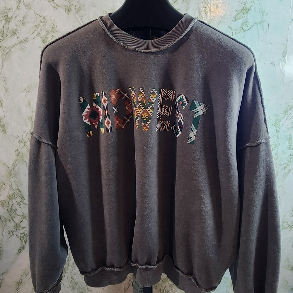 MODISH REBEL MIDWEST Oversize Sweatshirt